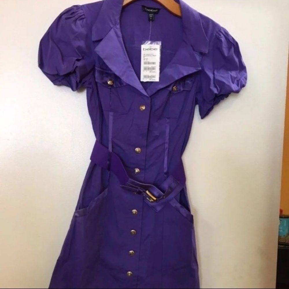 Purple Bebe dress
